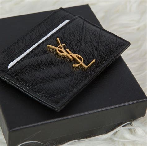 ysl men's card holder|ysl saint laurent card holder.